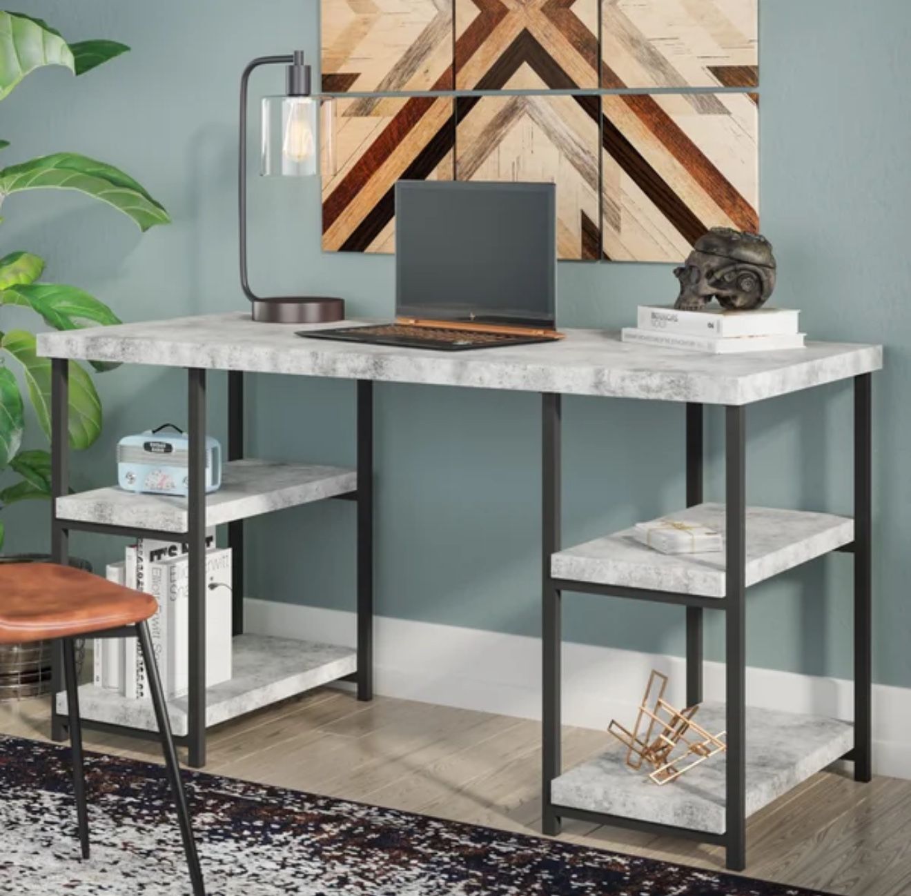 Grey Wayfair Desk