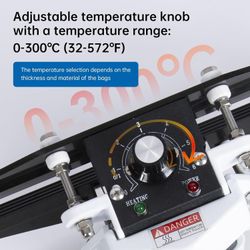 R-PACK FKR-400 Portable Hand Held Heat Sealer