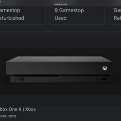 Xbox One X 