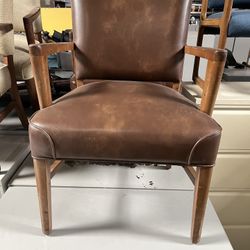 Leather Accent Chair