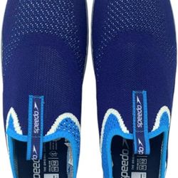 Speedo Men's Surf Strider Water Shoe (Process Blue C/White/Peacoat, US Footwear Size System, Adult, Men, Numeric Range, Medium, 11, 12)