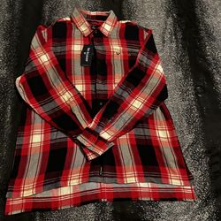 Mens NWT Xl True Religion long sleeve button up shirt