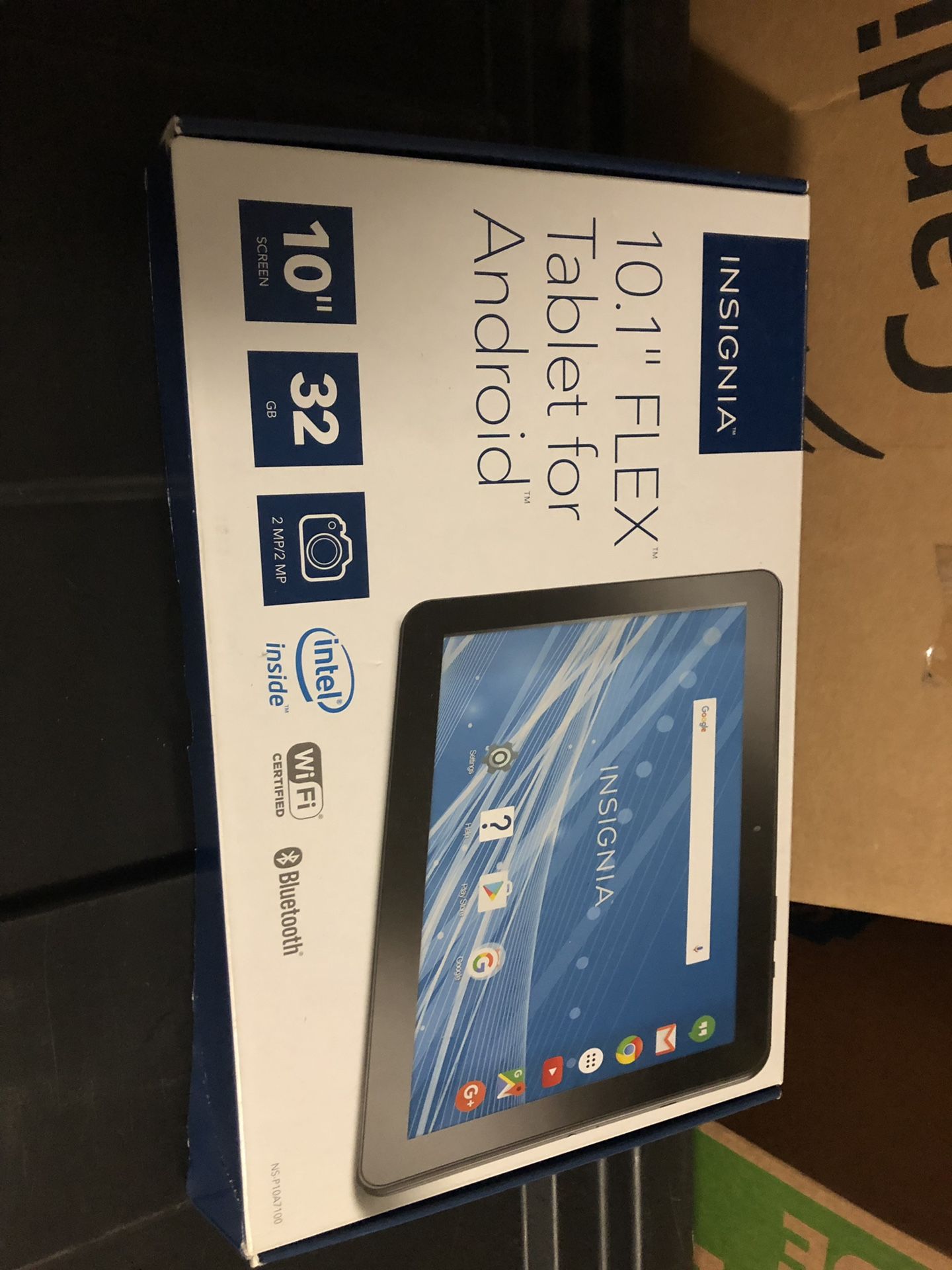 Insignia 10.1 flex tablet for android