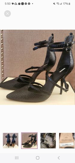Genuine Snakeskin Heels 8.5