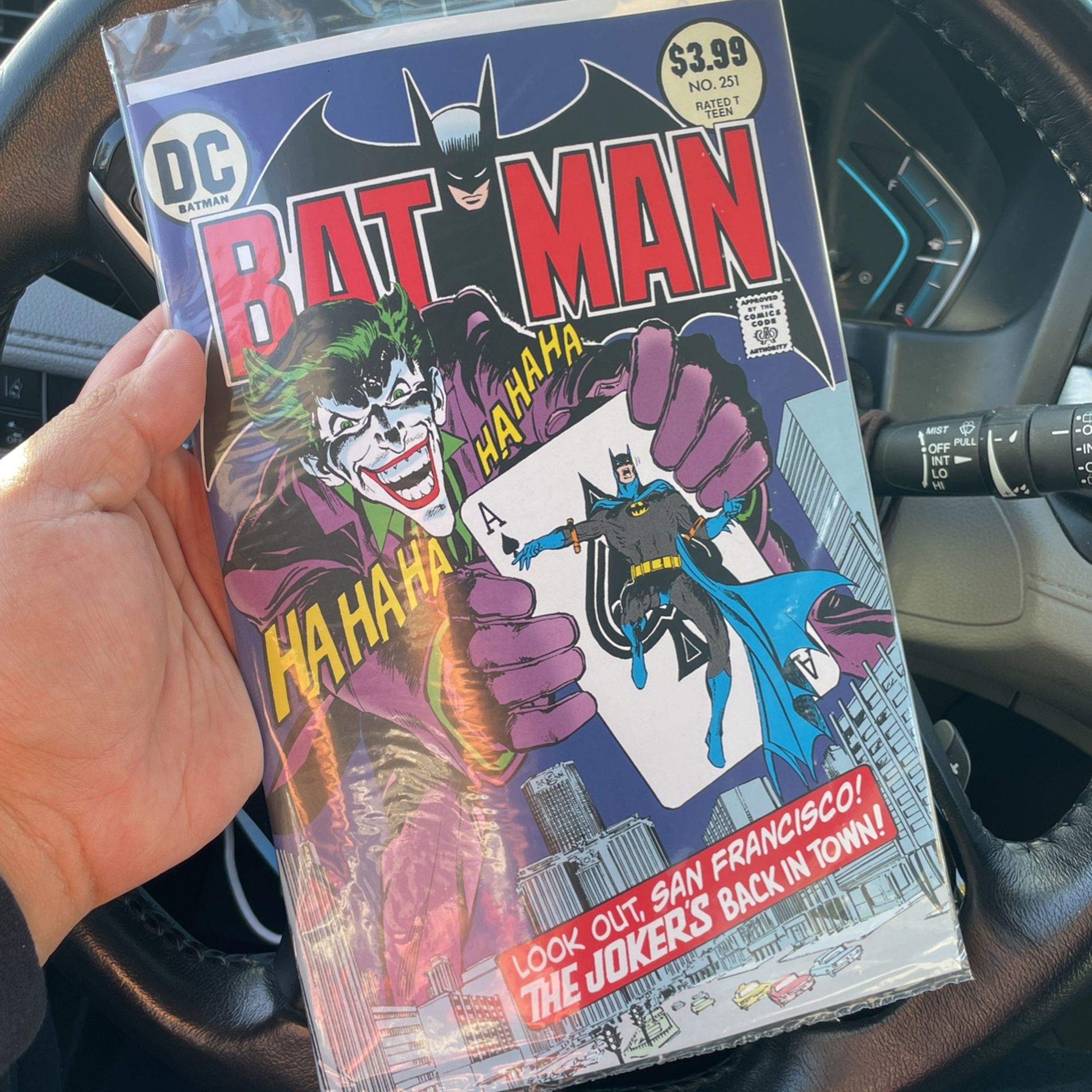 Batman SF The Jokers Back In Town Comic