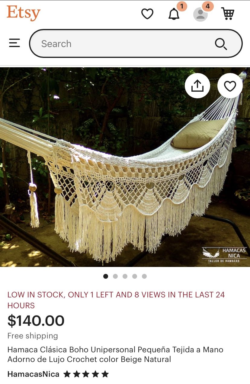 HamacasNica Hammock - Handmade in Nicaragua