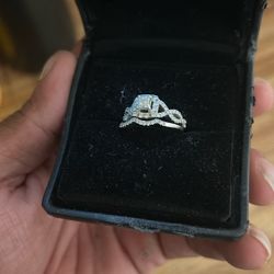Engagement Ring and Band