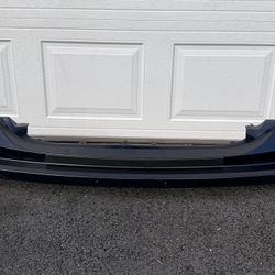 BLUE FORD F-150 LIGHTNING FRONT UPPER BUMPER COVER PANEL OEM 2022 2023 2024 2025