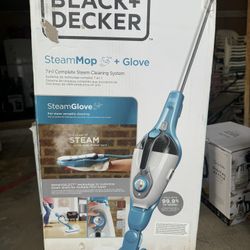 Steam mop + glove 