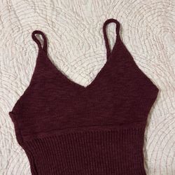 Burgundy Top