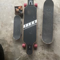 Longboard Skate Board And Wheels 