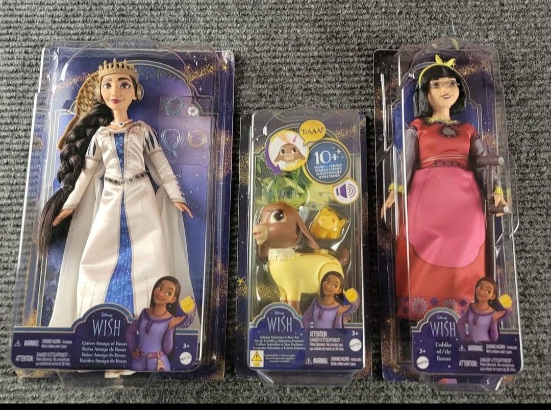 2023 Disney WISH Queen Amaya of Rosas Fashion Doll Posable Doll & Accessories