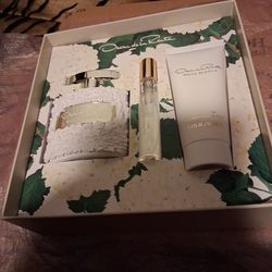 SET OSCAR DE LA RENTA BELLA BLANCA 3PCS