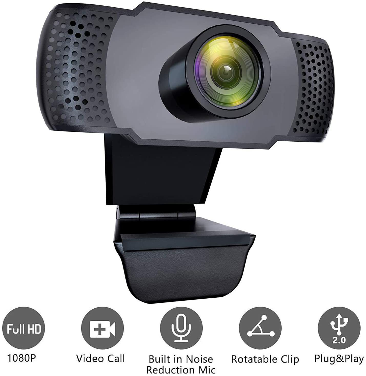 Webcam 1080P HD Webcam USB 2.0 *NEW*