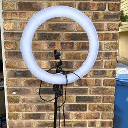 Ring Light Neewer With Adjustable Dimmer And Tripod Bivolt 