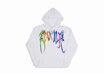 Revenge X Trippie Redd Arched Hoodie White - Size XL