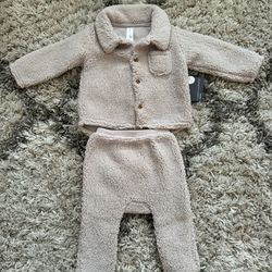 2 Piece Microplush Set (6-9 Months)