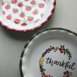 Ceramic Pie Pans 