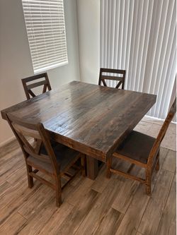 Dining table with 4 chairs