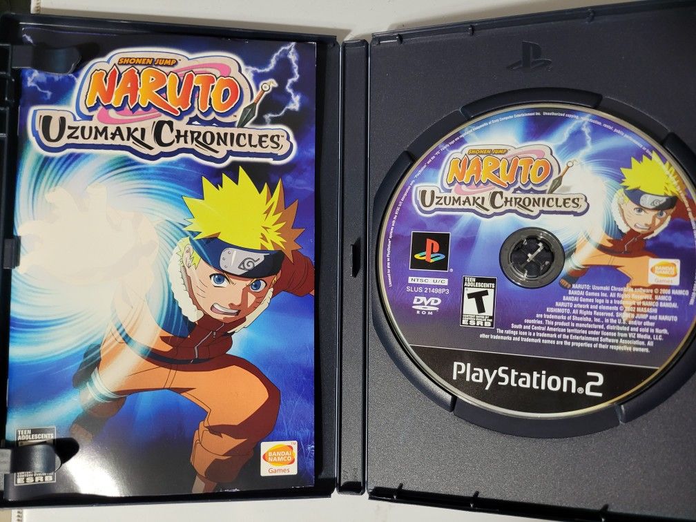 Naruto: Uzumaki Chronicles Sony PlayStation 2 PS2 Video Game
