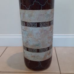 CHINESE CERAMIC UMBRELLA VASE