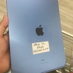 iPad  Cellular Wi-Fi Unlocked. Cash Or $50 Down W Approval 
