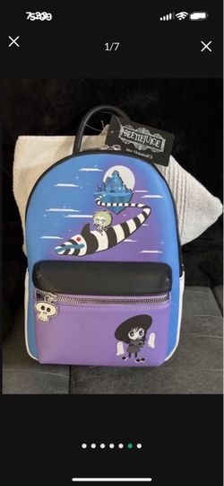 BEETLEJUICE MINI BACKPACK 🎒 (Price Is Firm) Cash Only Pls -More BEETLEJUICE In Profile 😎
