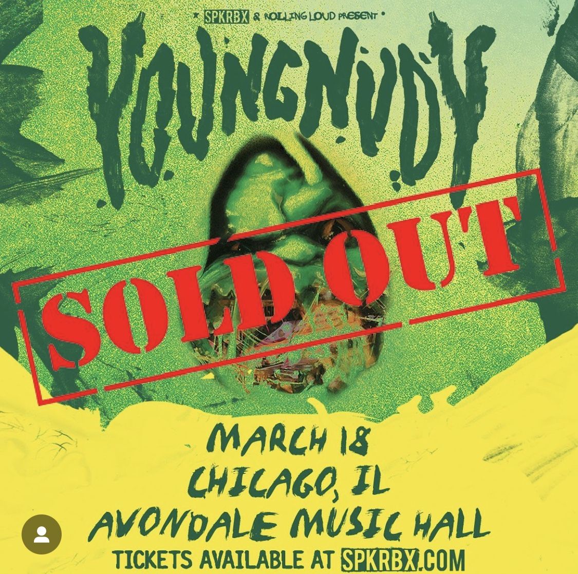 Young Nudy Tickets spkrbx 