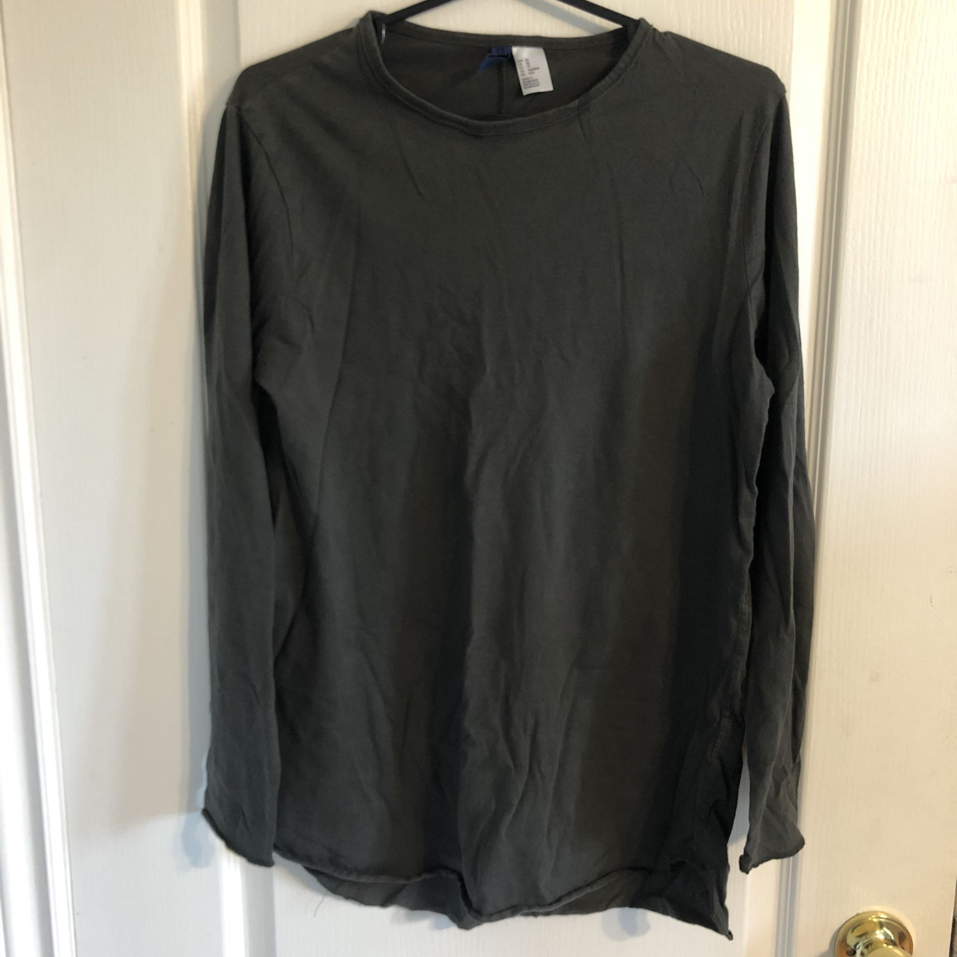 H&M olive long sleeve