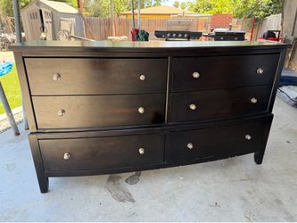 Brown dresser