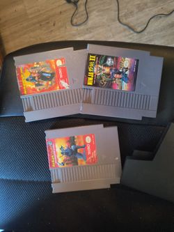 Ninja gaiden one two and three for NES