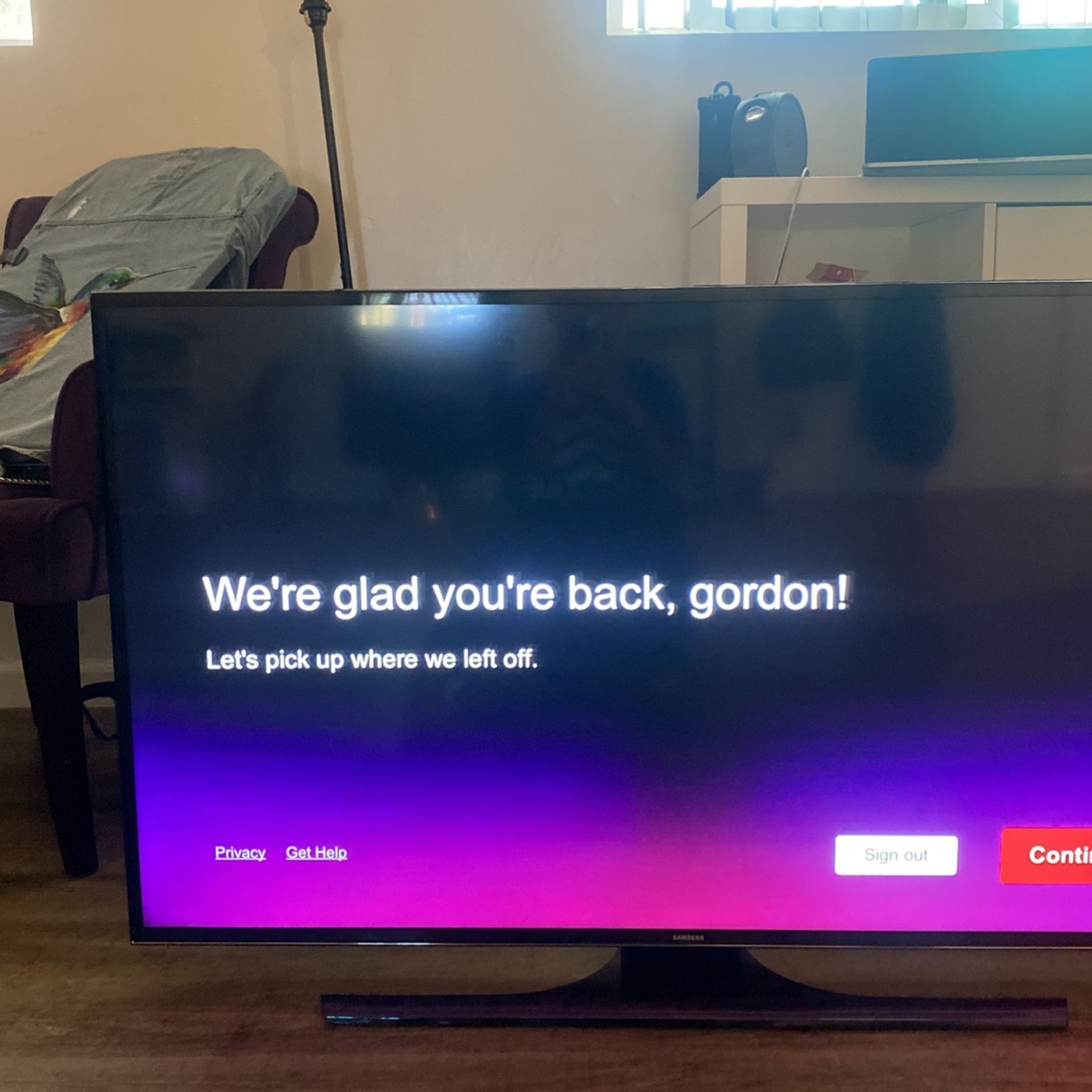 TV Samsung 55