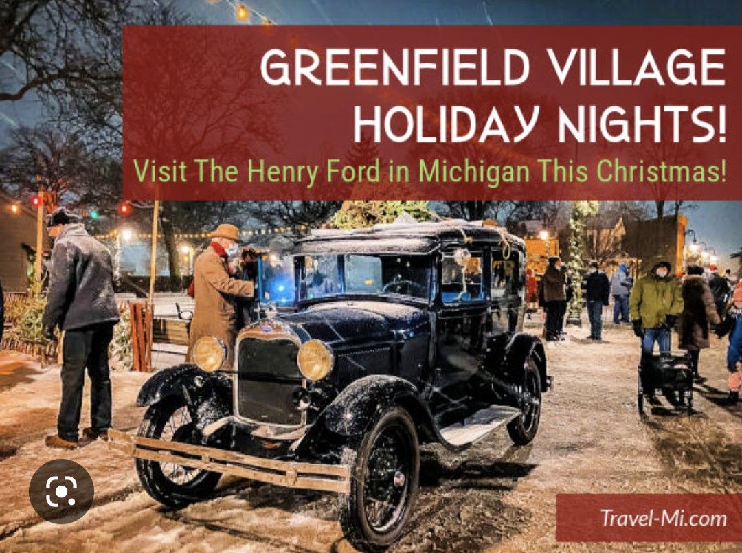 Greenfield Village Holiday Nights