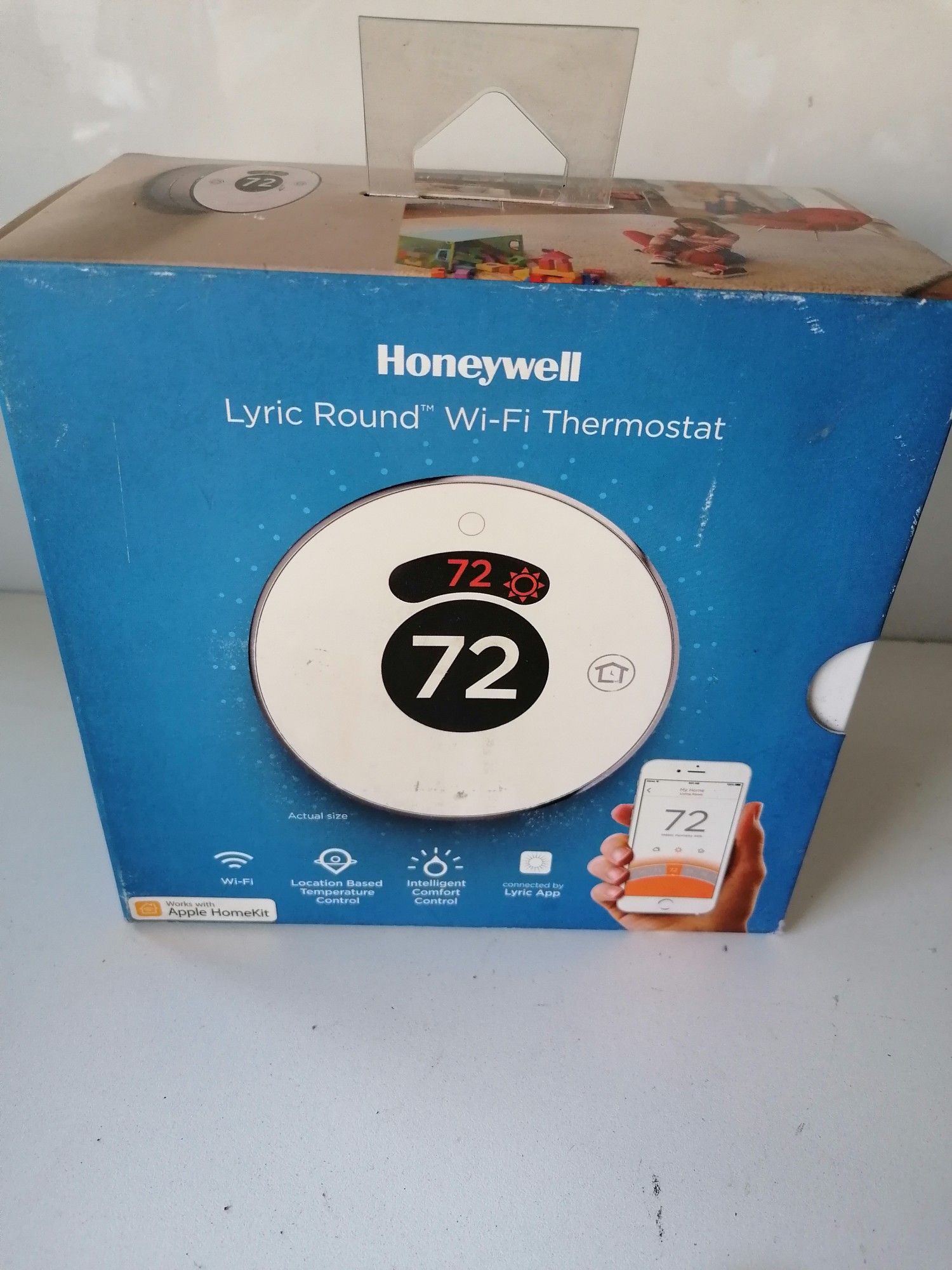 Lyric Round The Round Smart Thermostat Honeywell Round Smart
