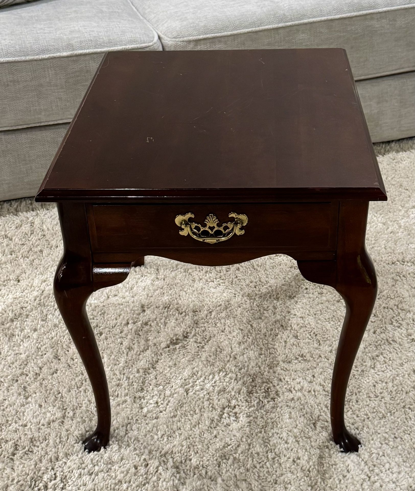 Solid Wood Side Table