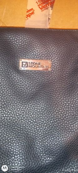 Vintage Stone Mountain Leather Bag 