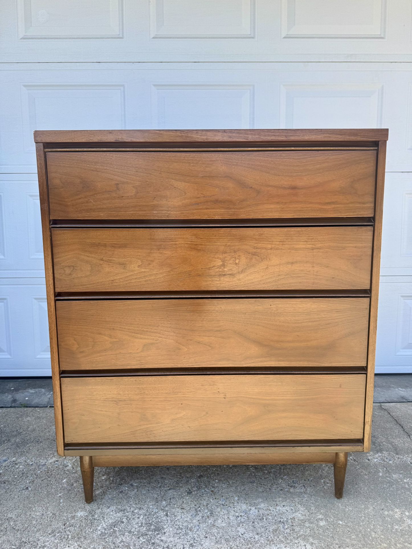 Mid Century Modern Tall Dresser