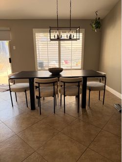 Dinning table black