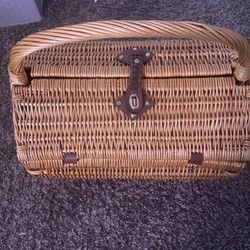 Wine And Cheese Picnic Basket