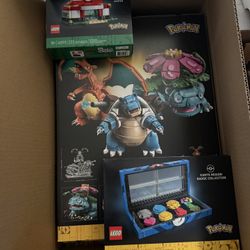 Pokemon Legi Charizard, Venusaur, Blastoise