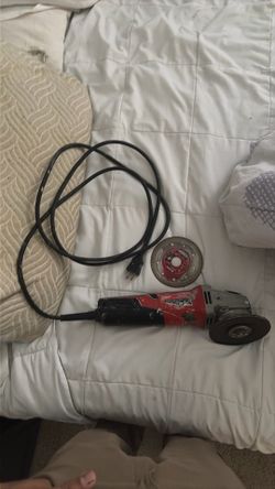 Milwaukee angle grinder