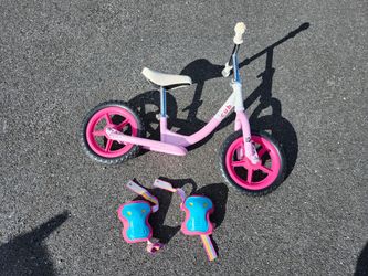 💖 Retrospec Cub 2 Balance Bike (Pink) + Knee Pads – $40 OBO
