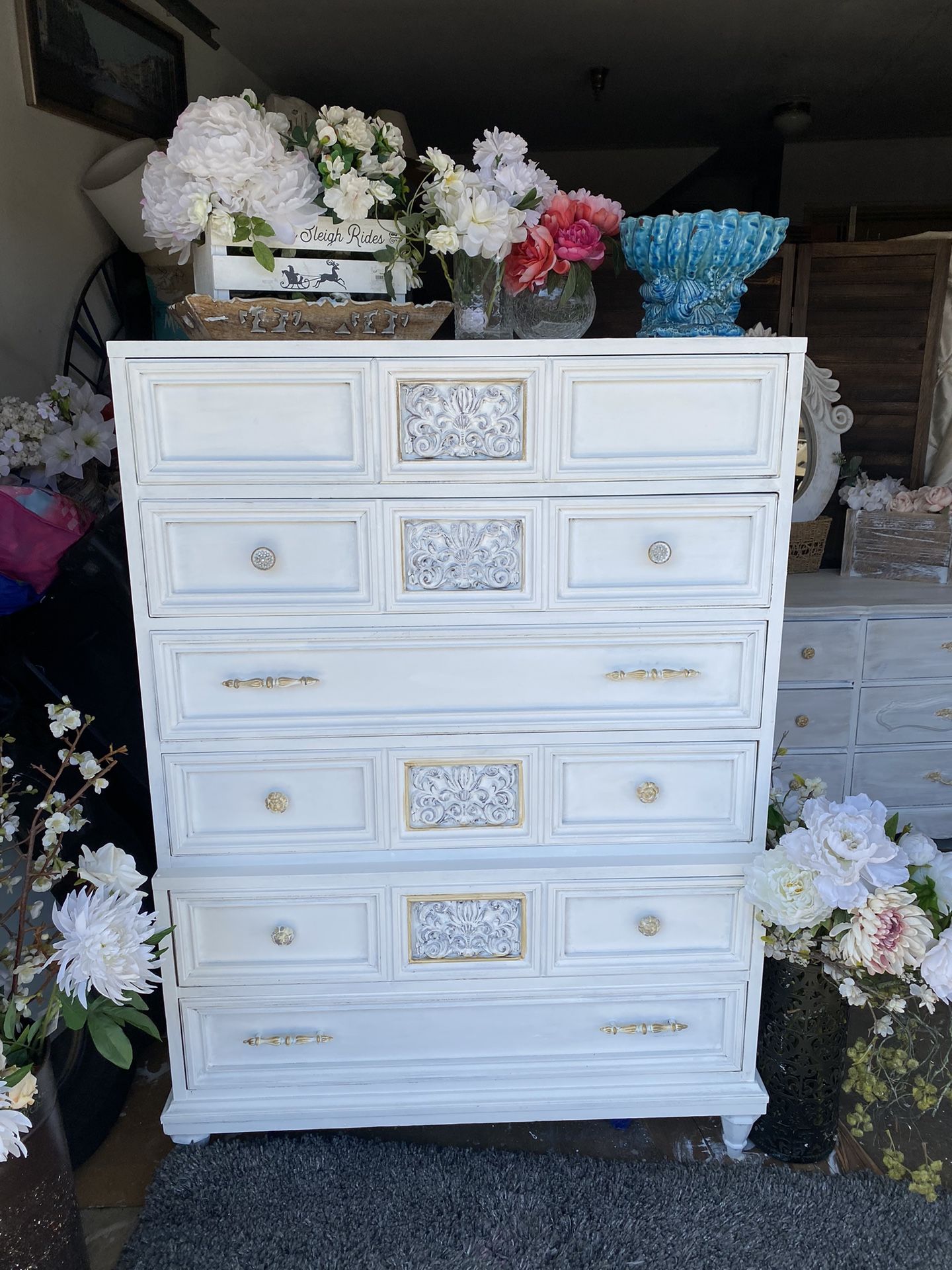 Stunning  Lingerie Chest! Wood Will Load 55x39x18