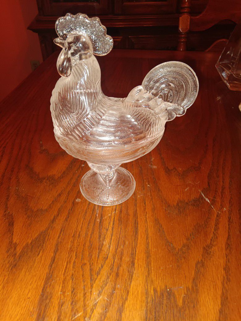 Glass Rooster 