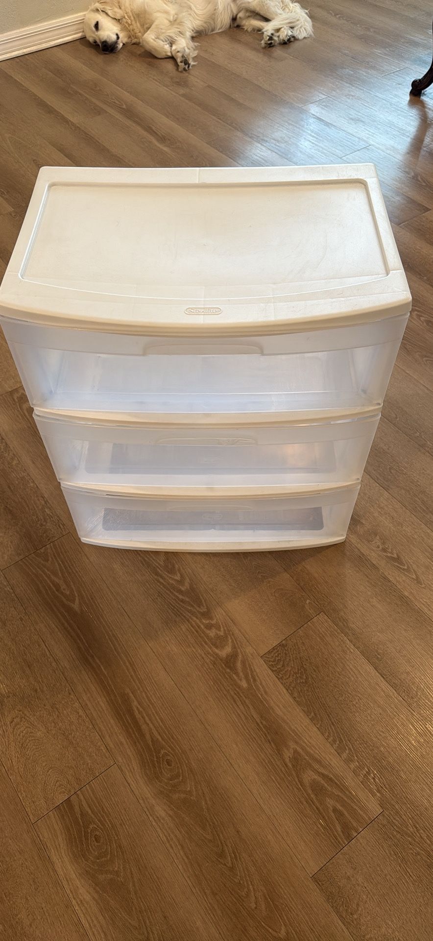 Sterilite 3 Plastic Storage Drawers 