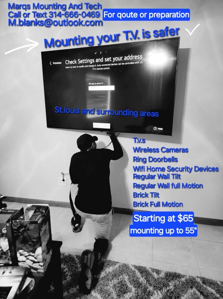 T.v. Mounting Your T.V. IS safer