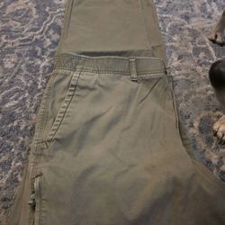 Men Khaki Llbean Pants 38x32 
