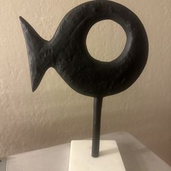 Decorative Fish Figure Stand 