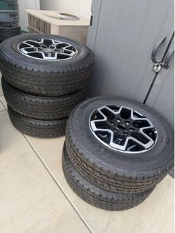 Bronco Wheels and tires 18’