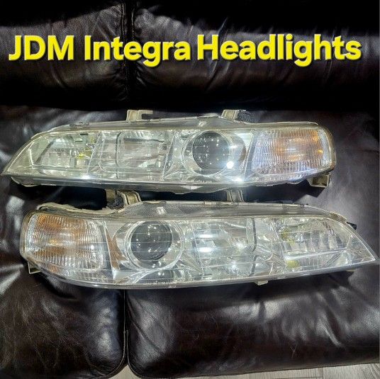 OEM Integra DC2 JDM Conversion Headlights SIR-G Type-R Head Lights